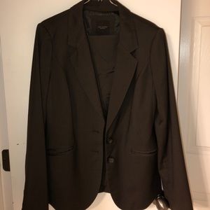 Limited Brown Pencil Skirt Suit